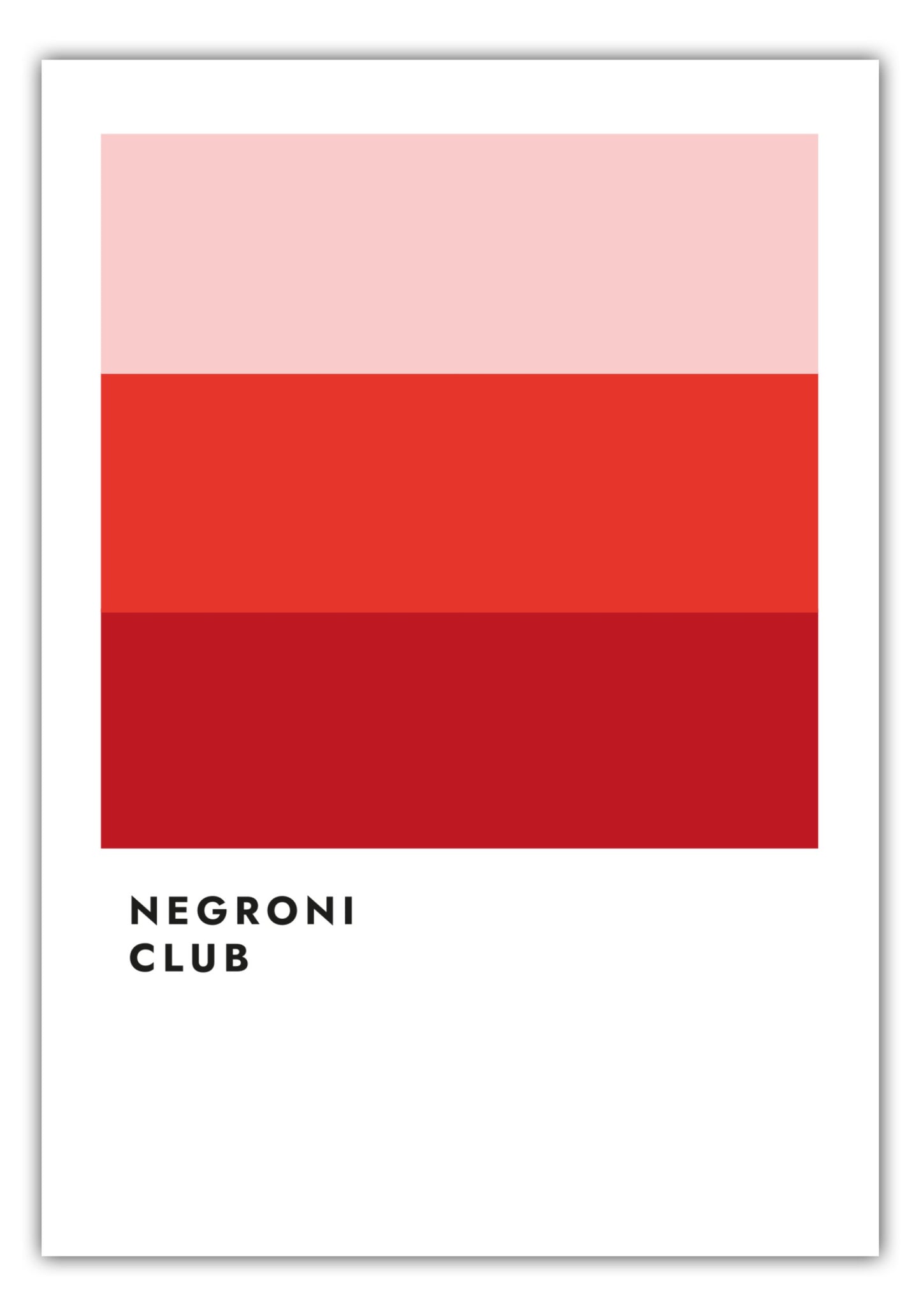 Poster Negroni Club