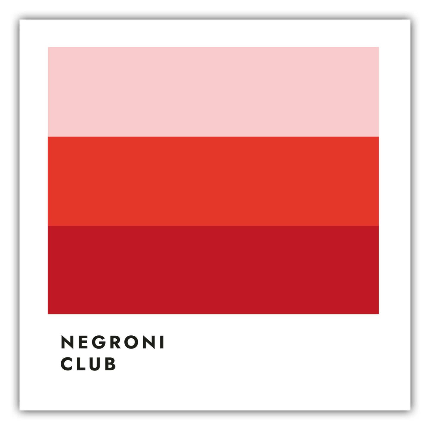Poster Negroni Club