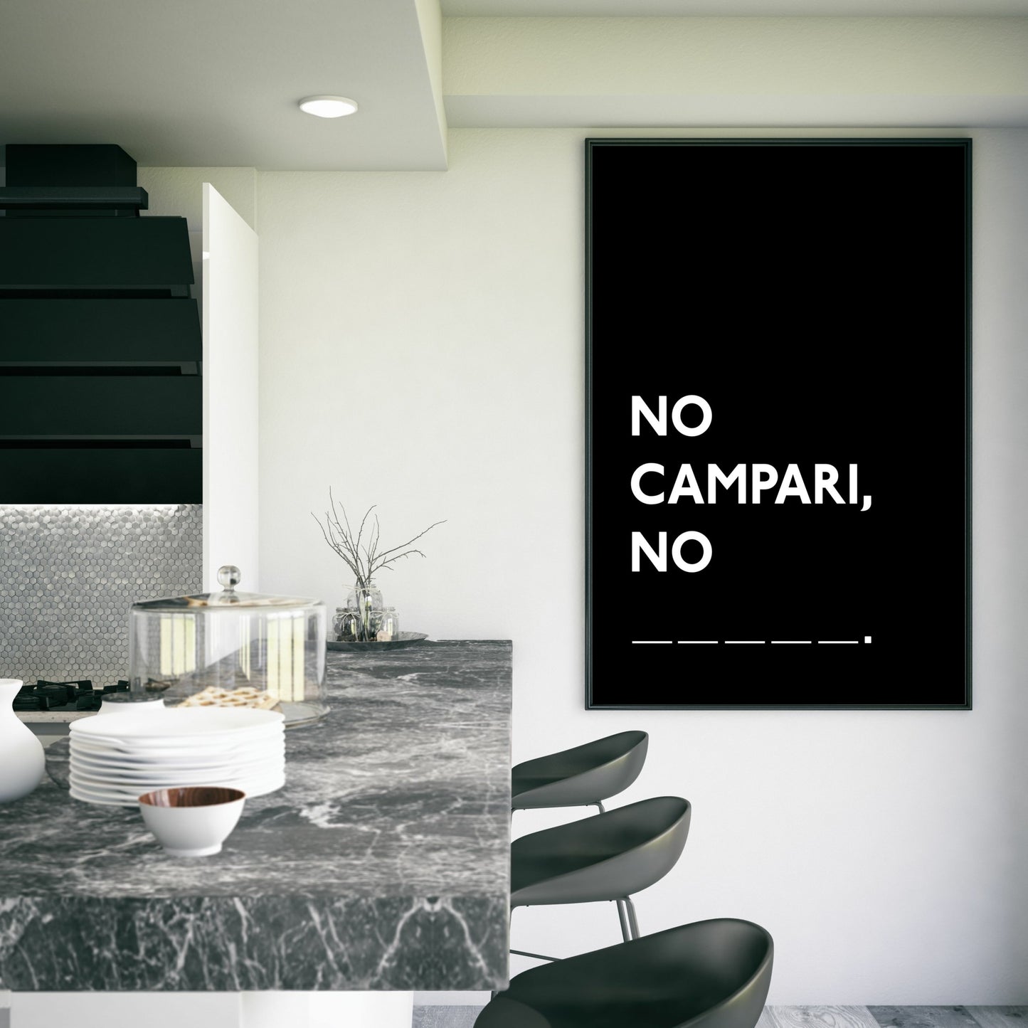Poster No Campari, No Party
