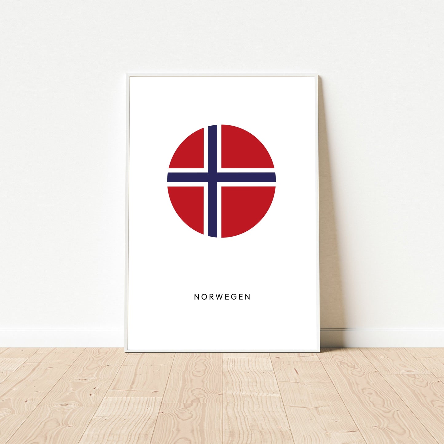 Poster Norwegen Kreis