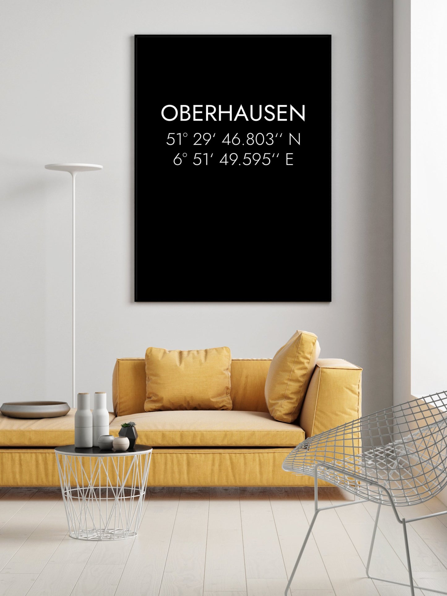 Poster Oberhausen Koordinaten #1