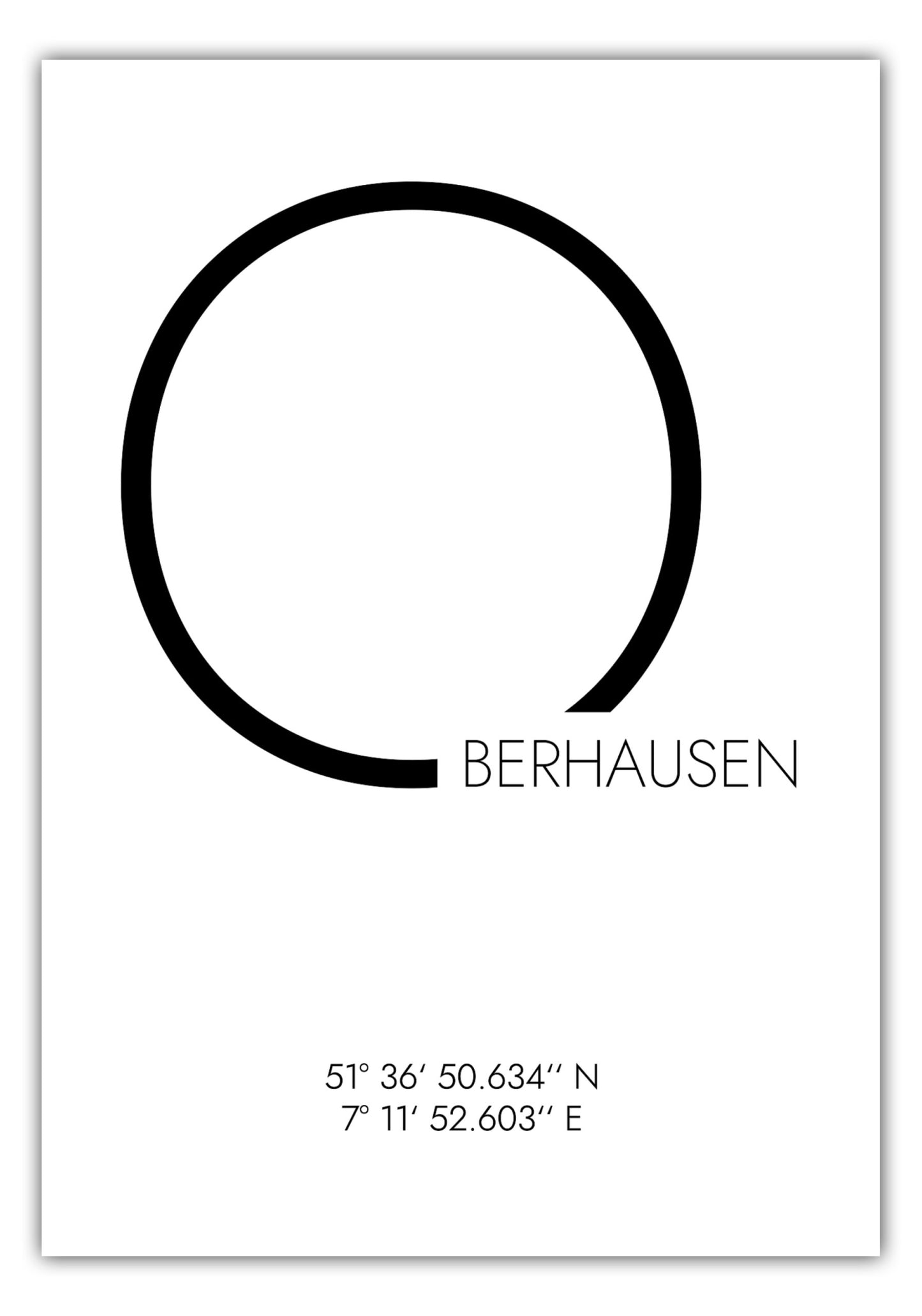 Poster Oberhausen Koordinaten #4