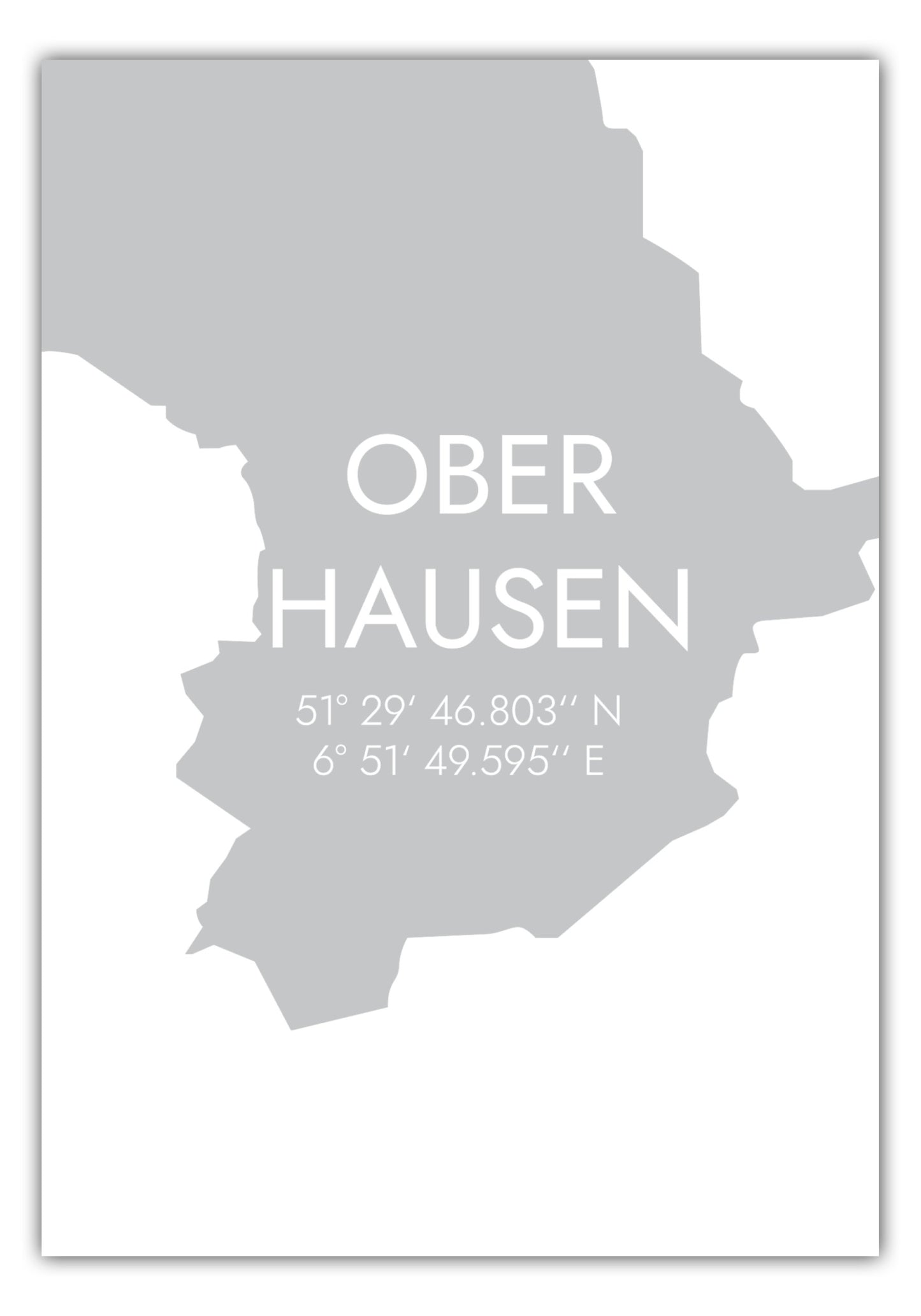 Poster Oberhausen Koordinaten #5