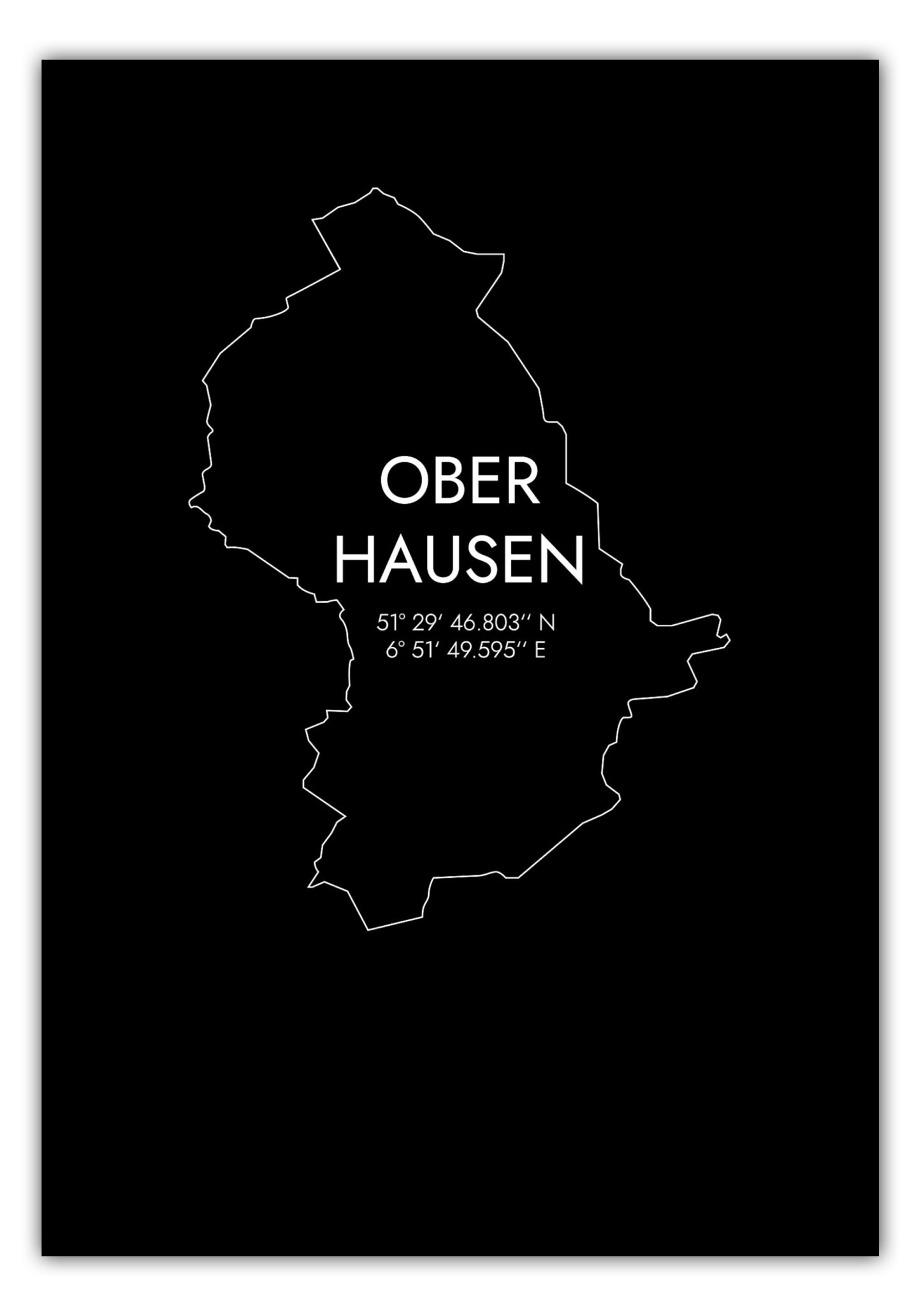 Poster Oberhausen Koordinaten #7