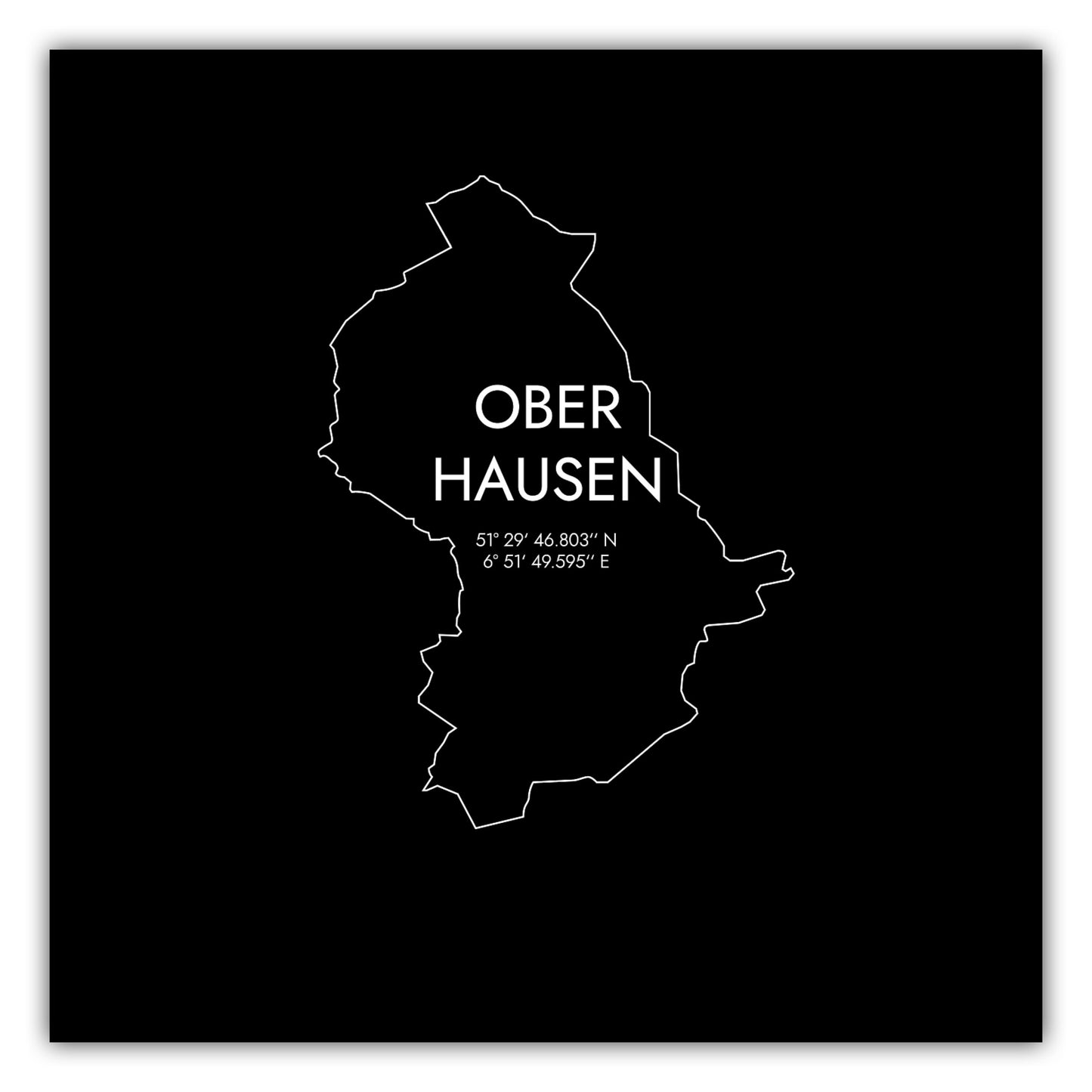 Poster Oberhausen Koordinaten #7