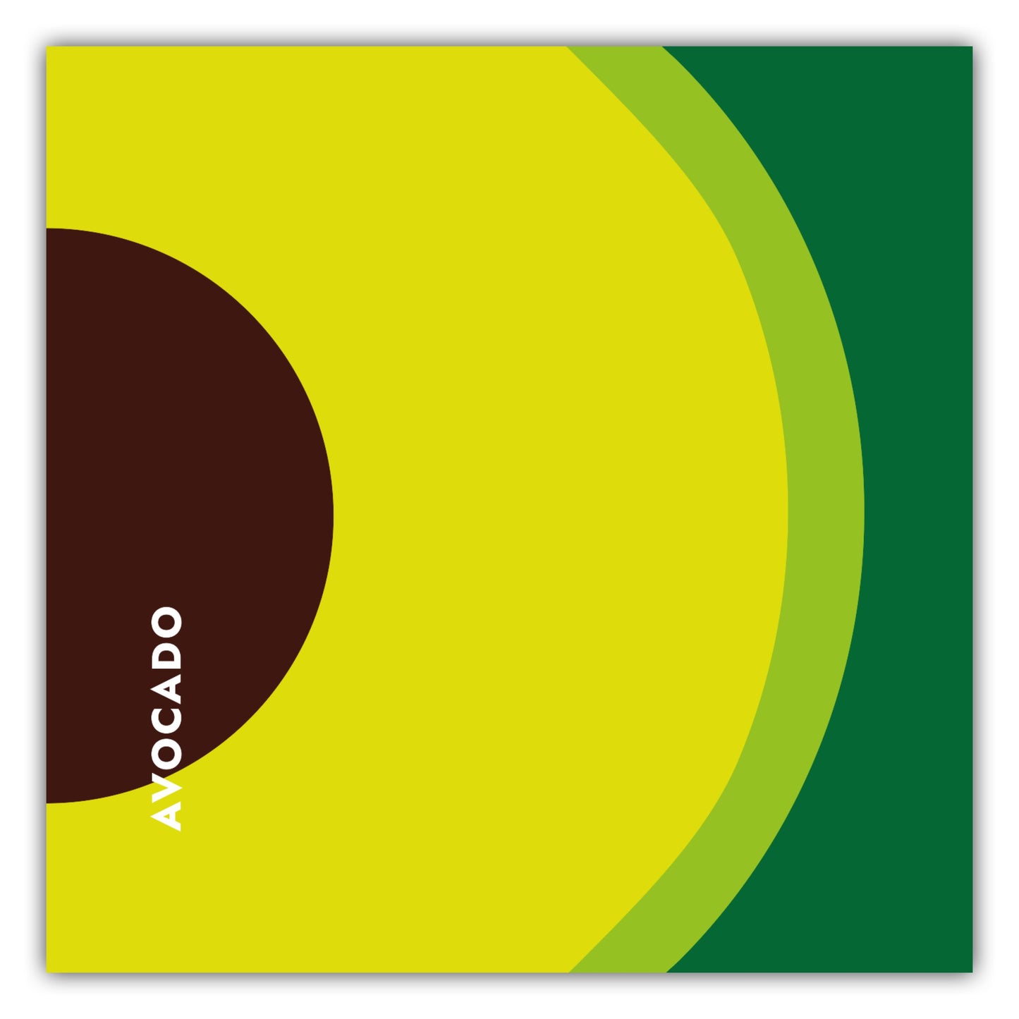 Poster Obst & Gemüse - Avocado