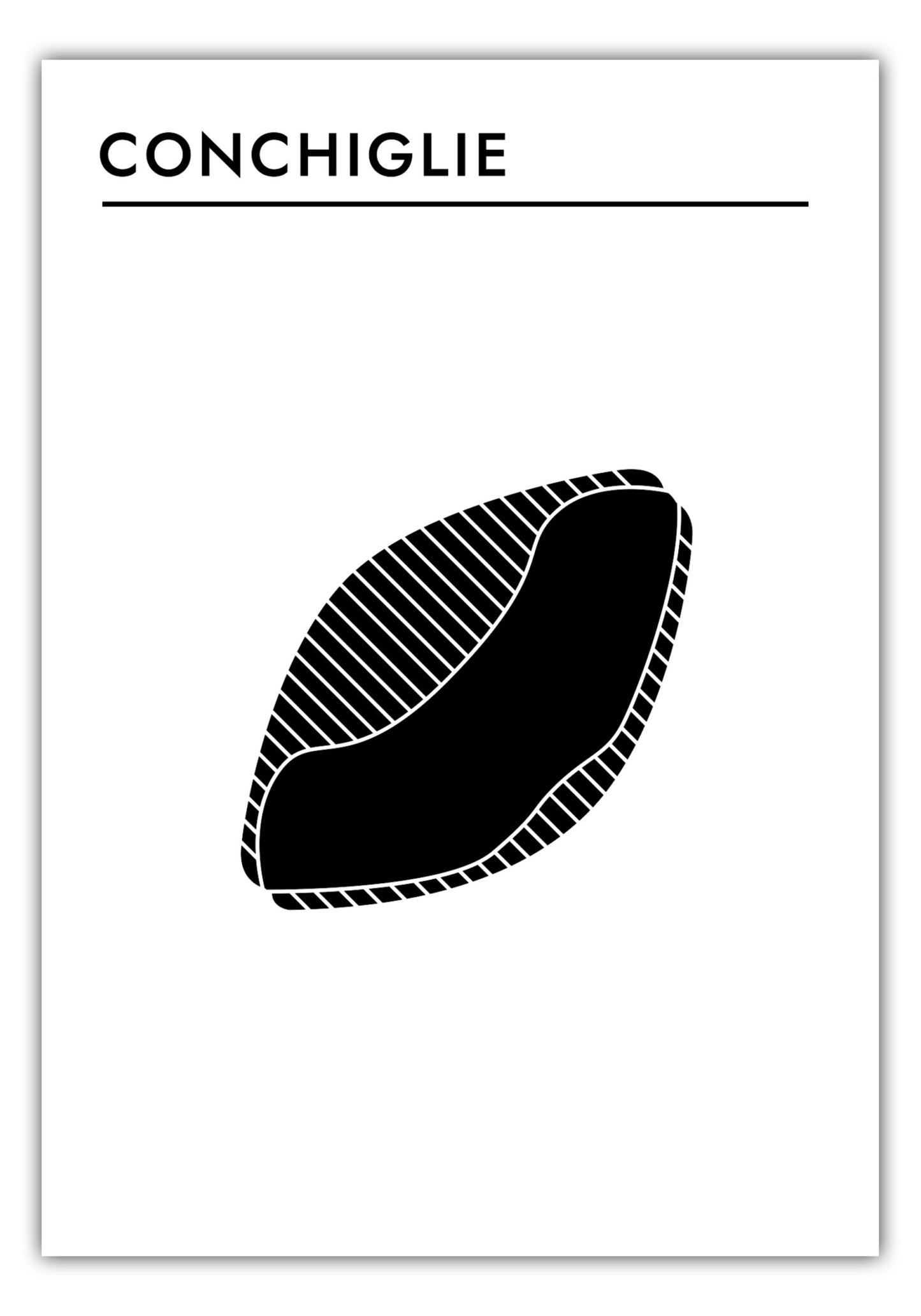 Poster Pasta - Conchiglie