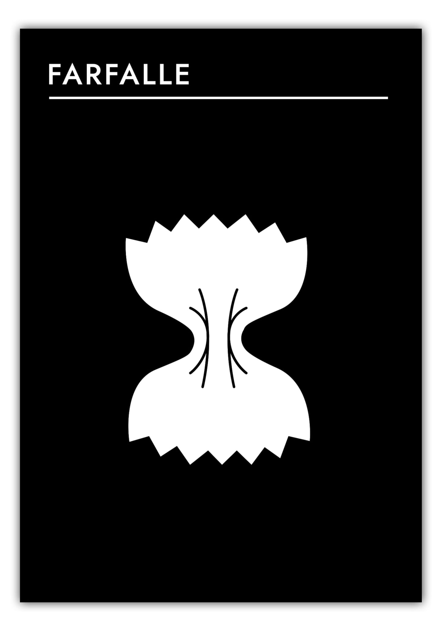 Poster Pasta - Farfalle