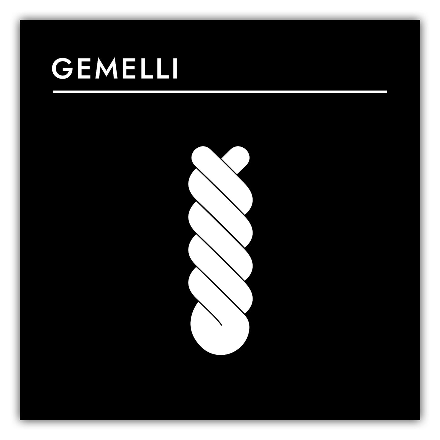 Poster Pasta - Gemelli