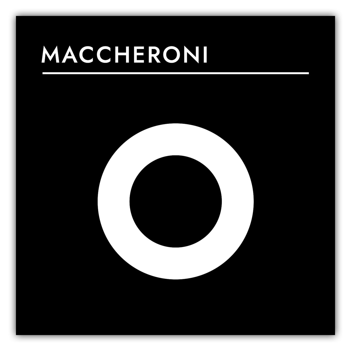 Poster Pasta - Maccheroni