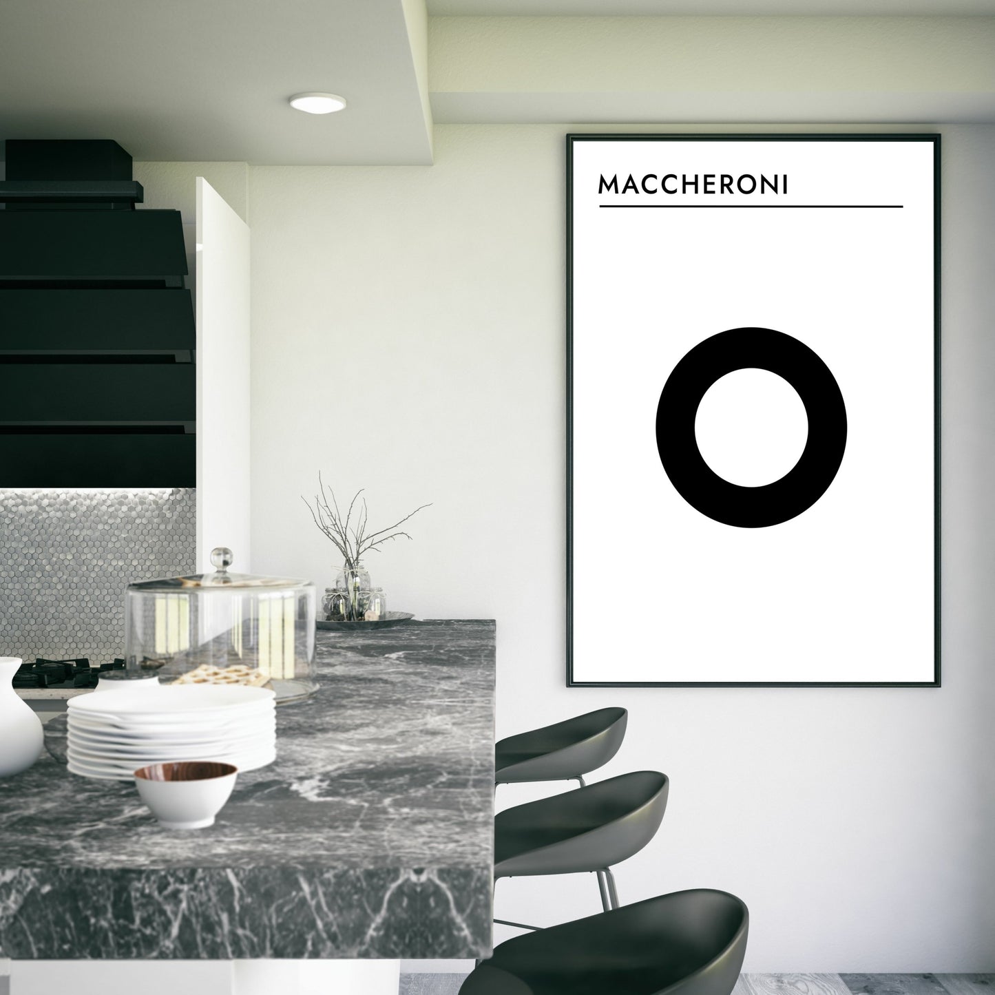 Poster Pasta - Maccheroni