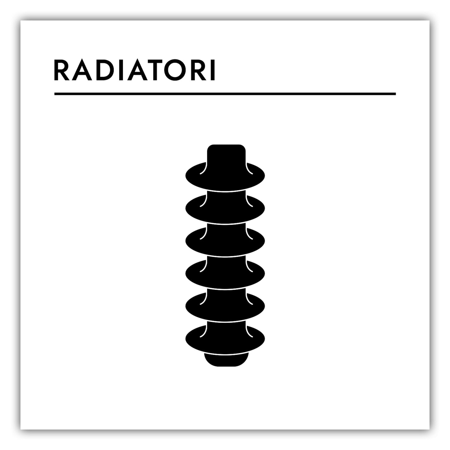 Poster Pasta - Radiatori