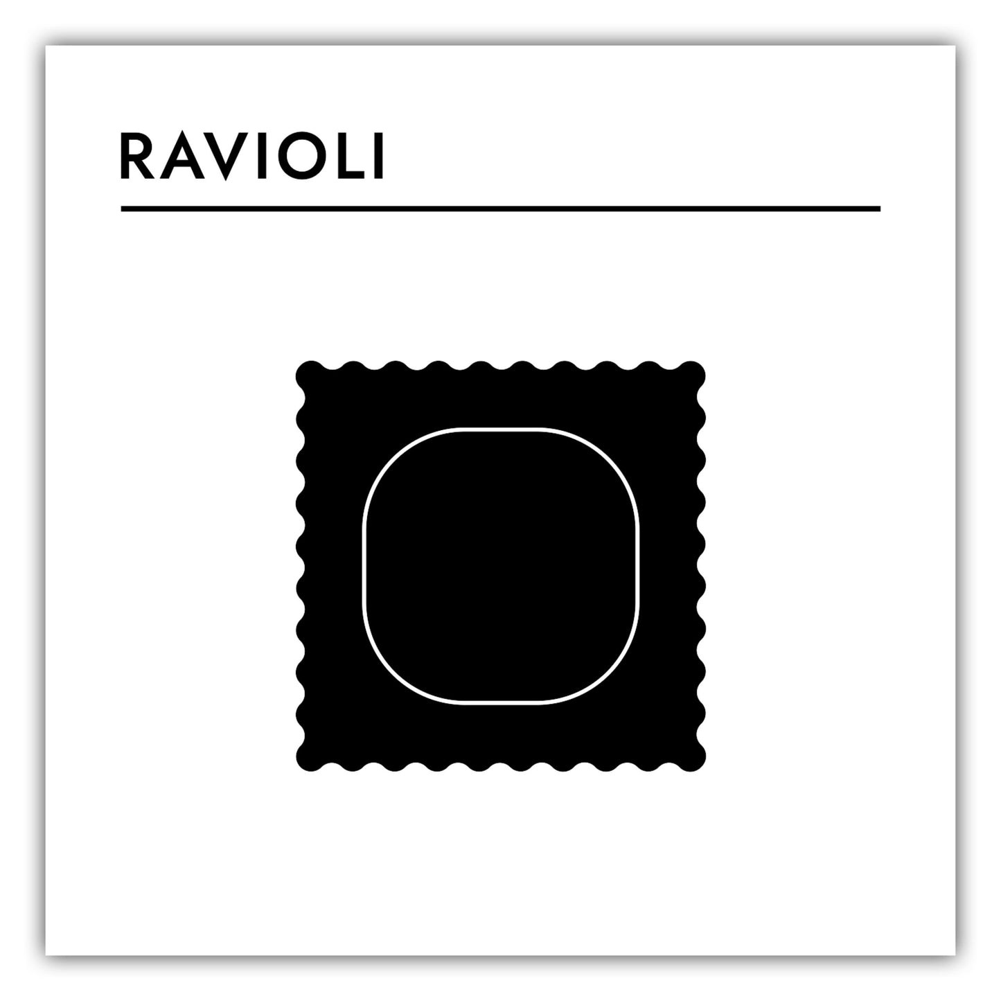 Poster Pasta - Ravioli