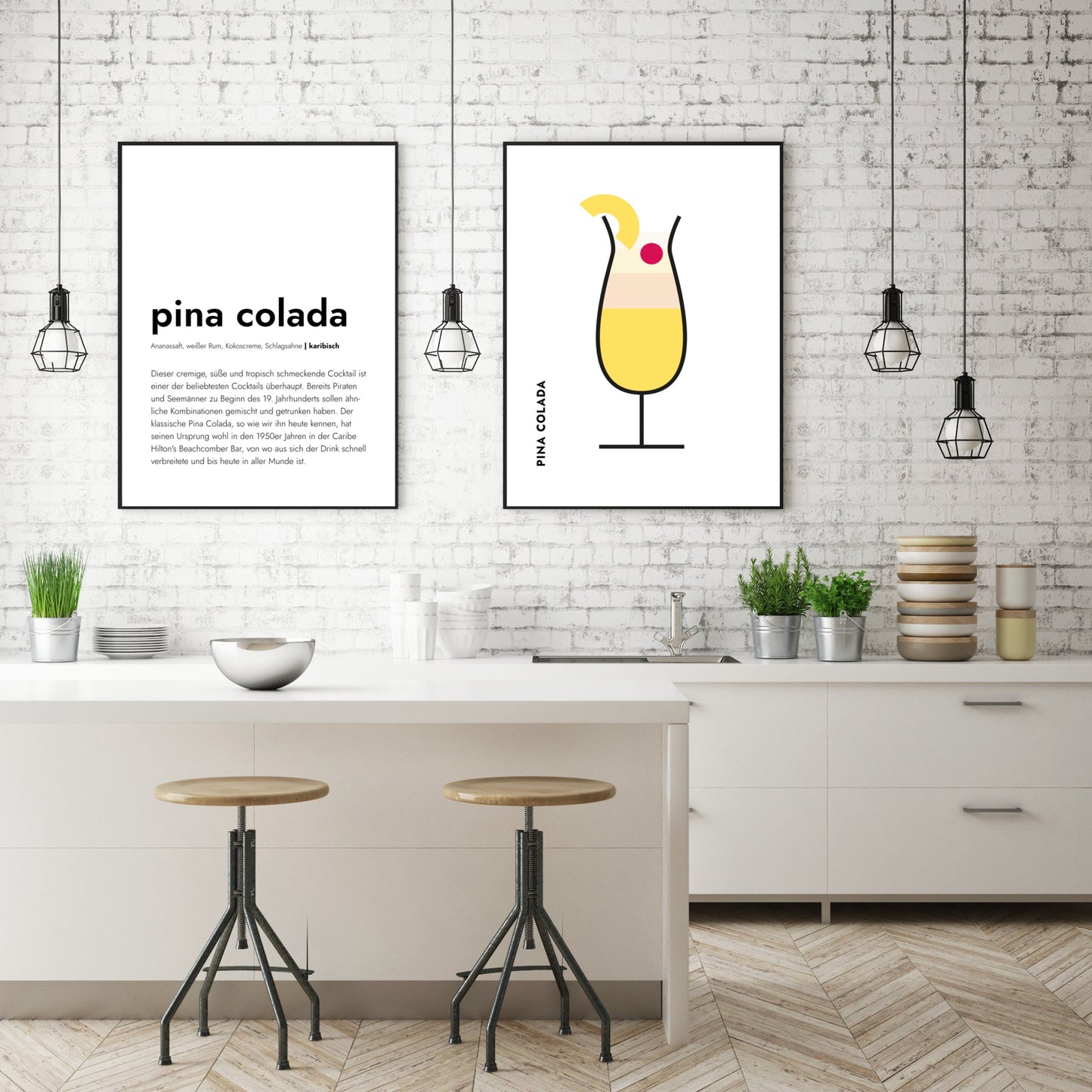 Poster Pina Colada - Definition