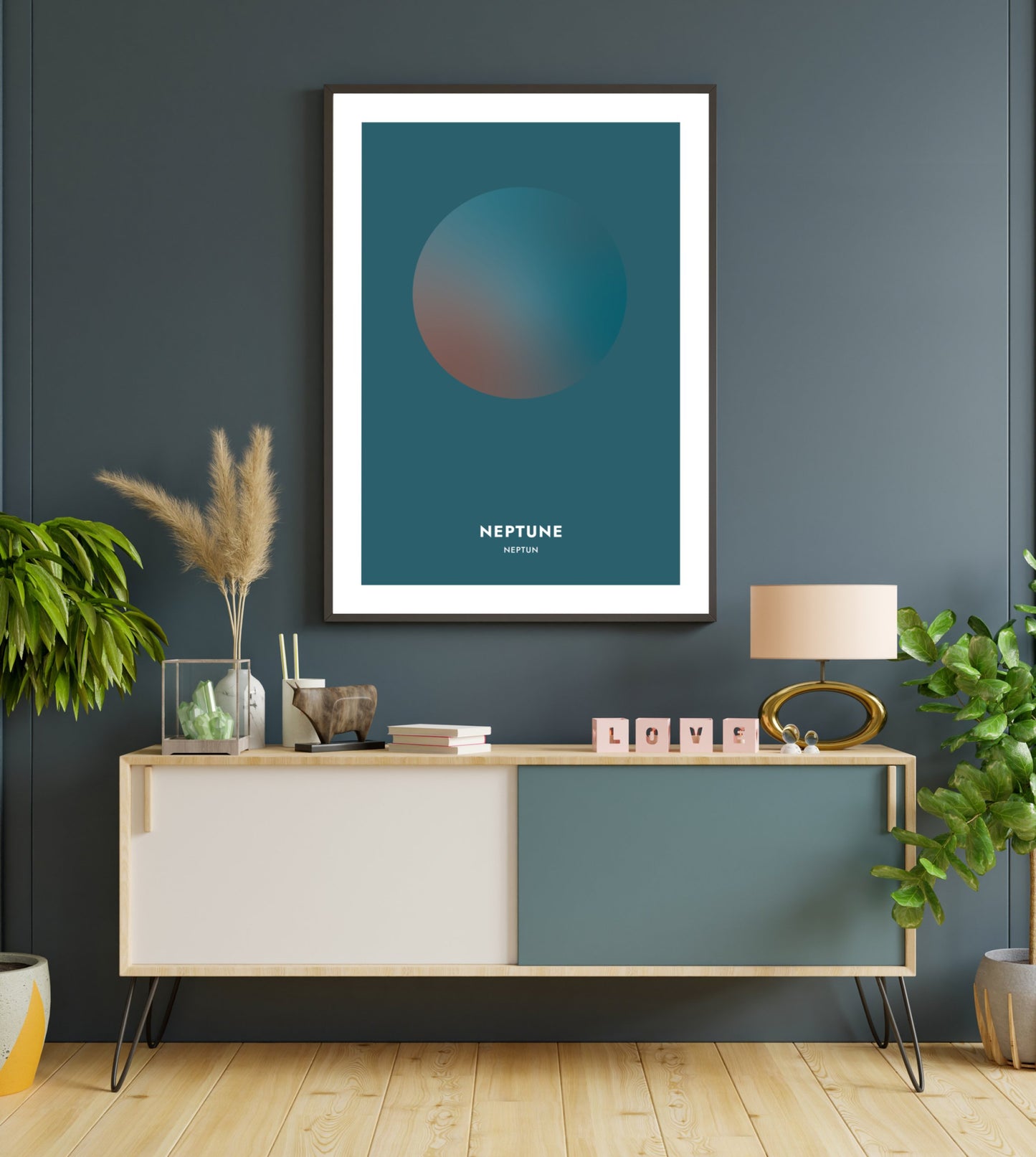 Poster Planeten - Neptun - Neptune