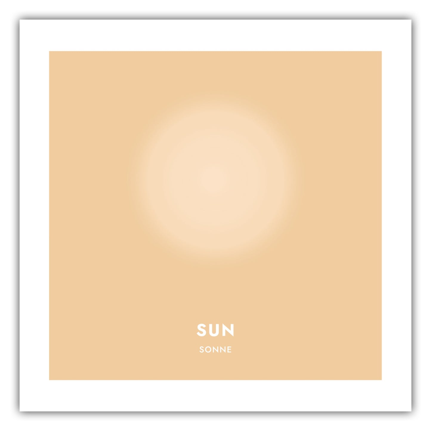 Poster Planeten - Sonne - Sun