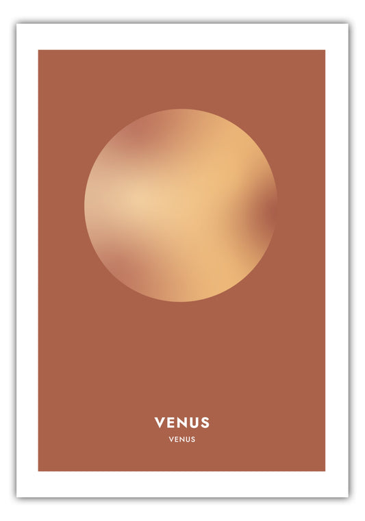 Poster Planeten - Venus - Venus