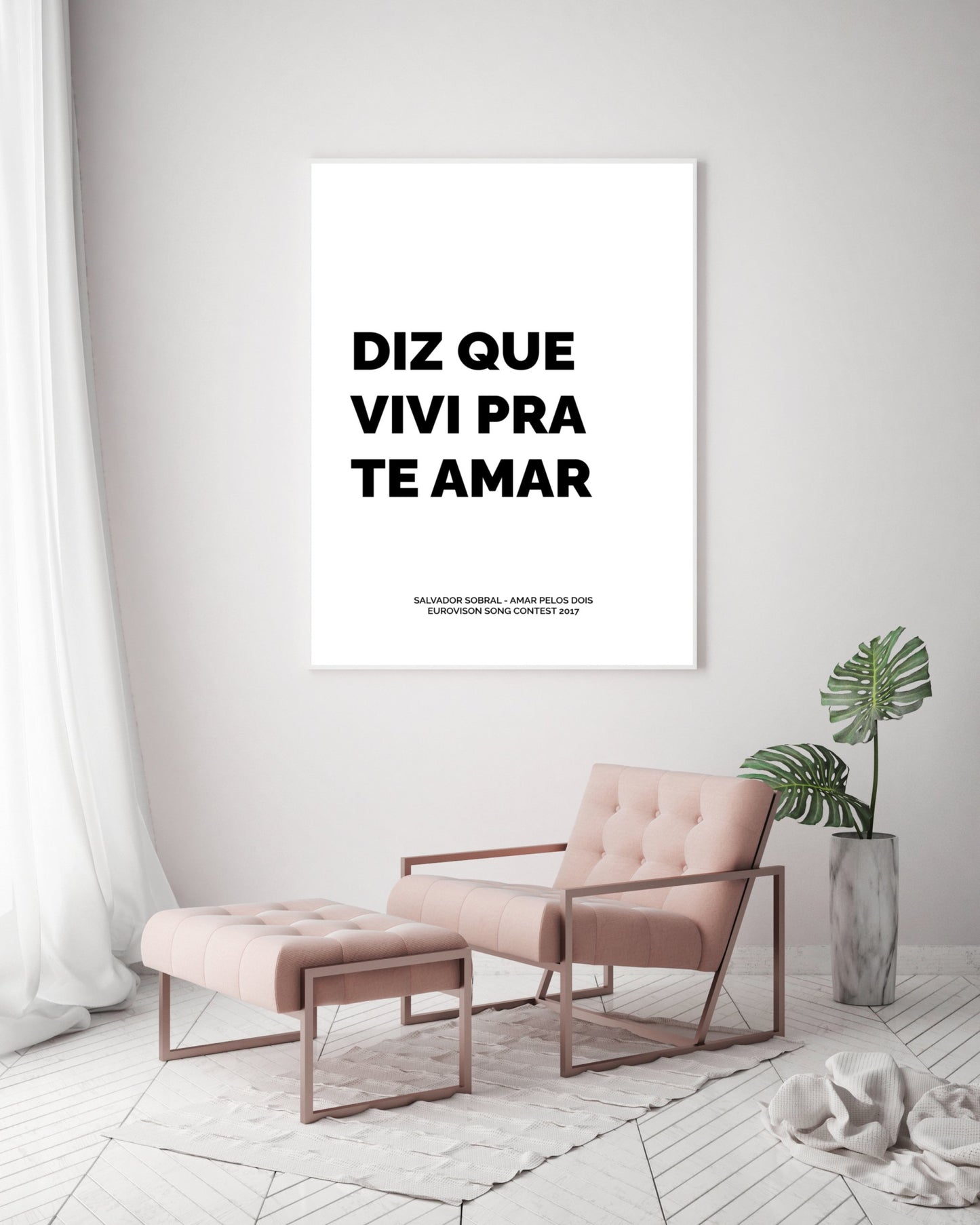 Poster Salvador Sobral - Amar Pelos Dois (2017)