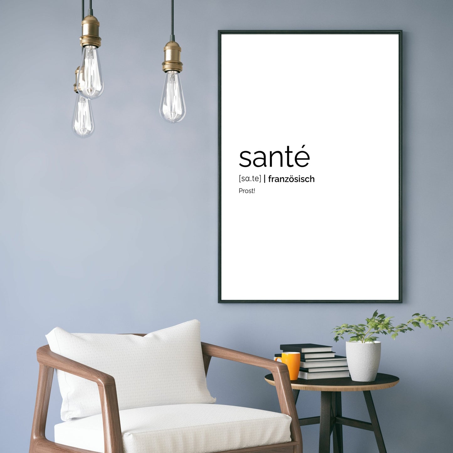 Poster Santé (Französisch: Prost)