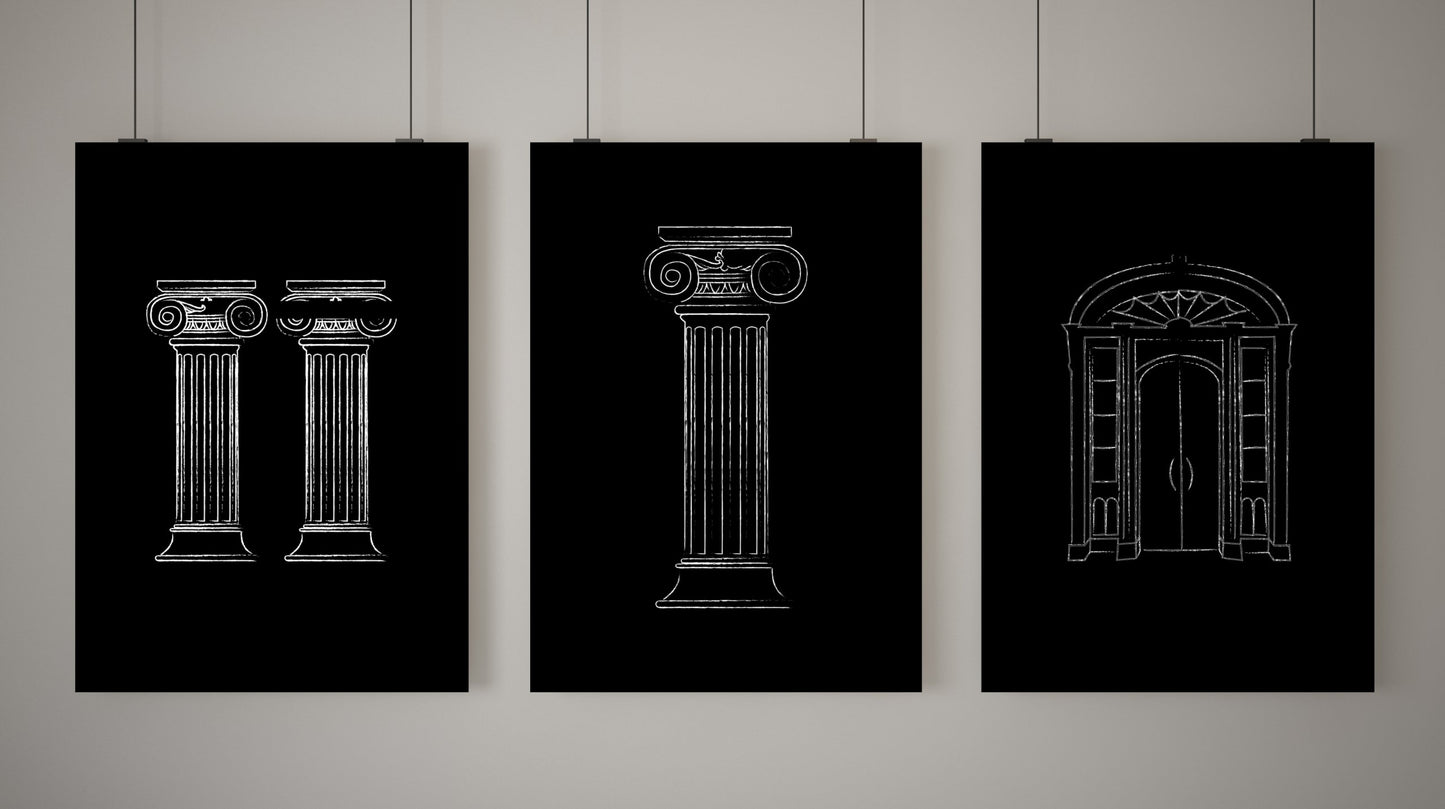 Poster Säulen