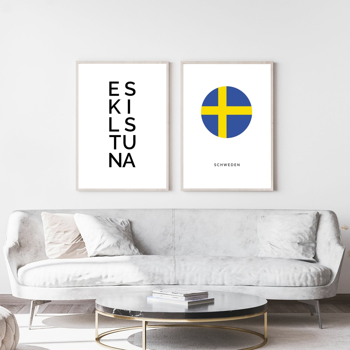 Poster Schweden Kreis