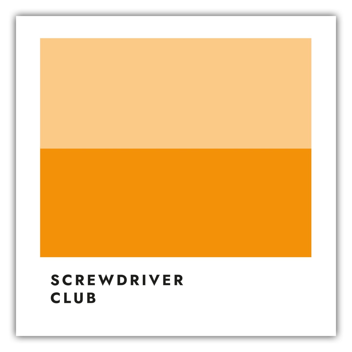 Poster Screwdriver Club