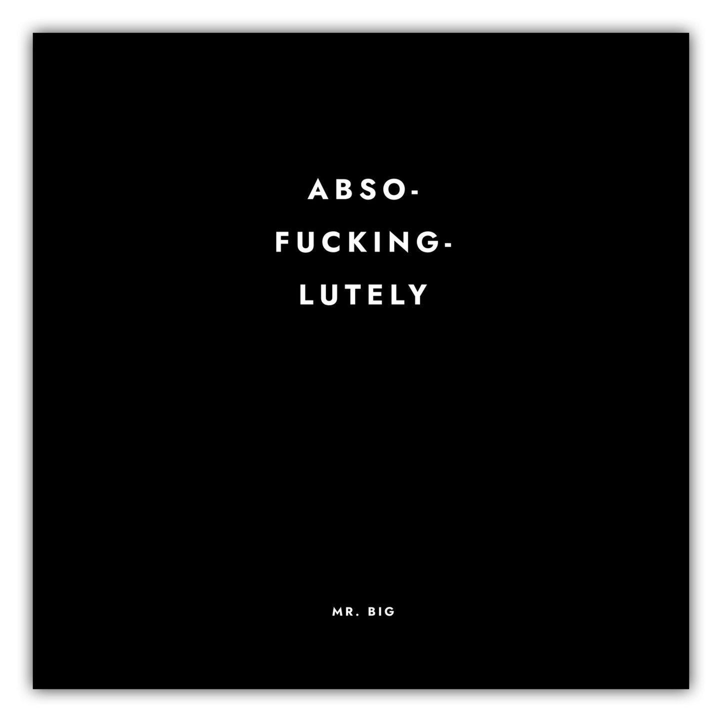 Poster Sex And The City - Abso-f*cking-lutely