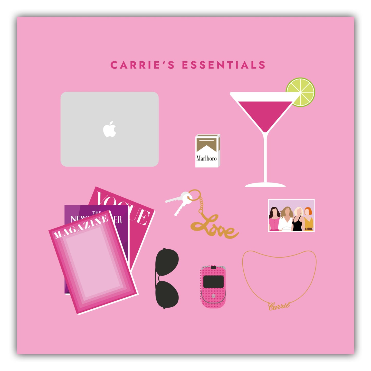 Poster Sex And The City - Carries Essentials