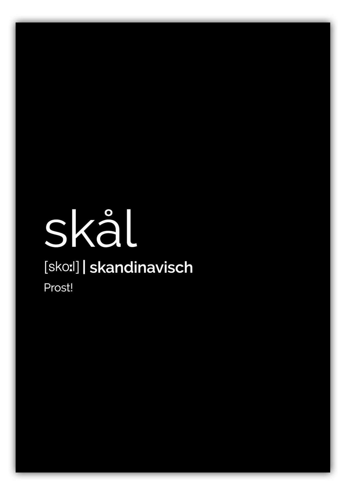 Skål - Prost auf Schwedisch, Dänisch & Norwegisch