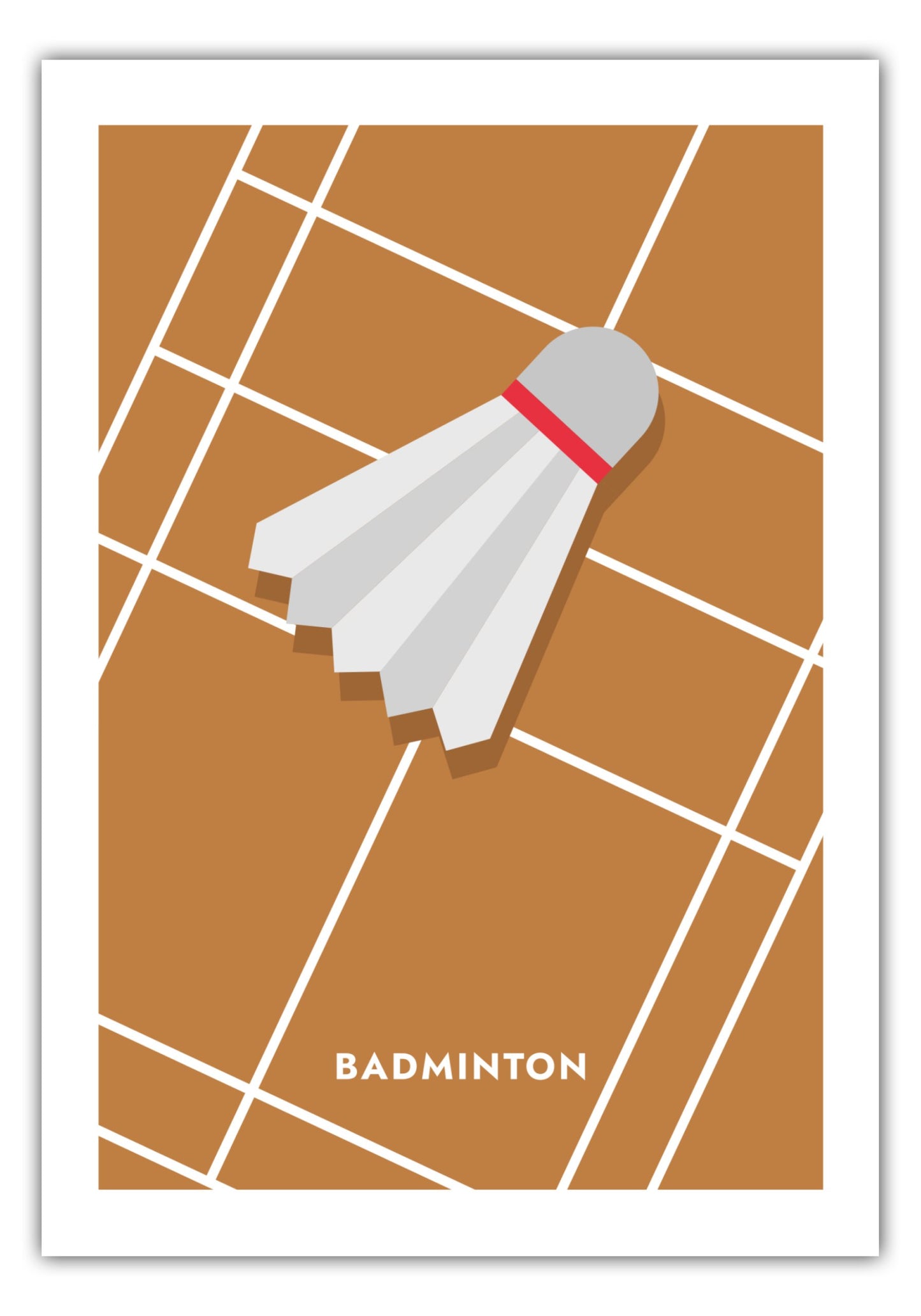 Poster Sport - Badminton