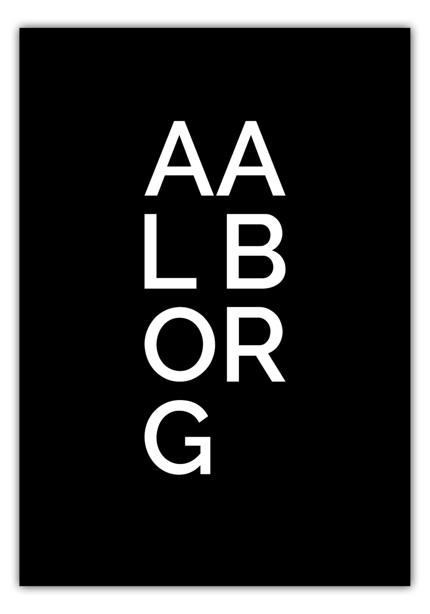 Poster Stadt AALBORG