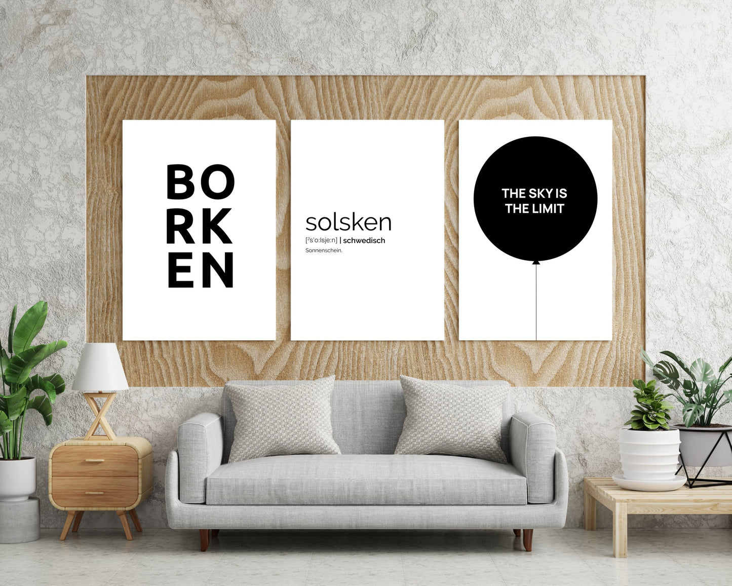 Poster Stadt BORKEN