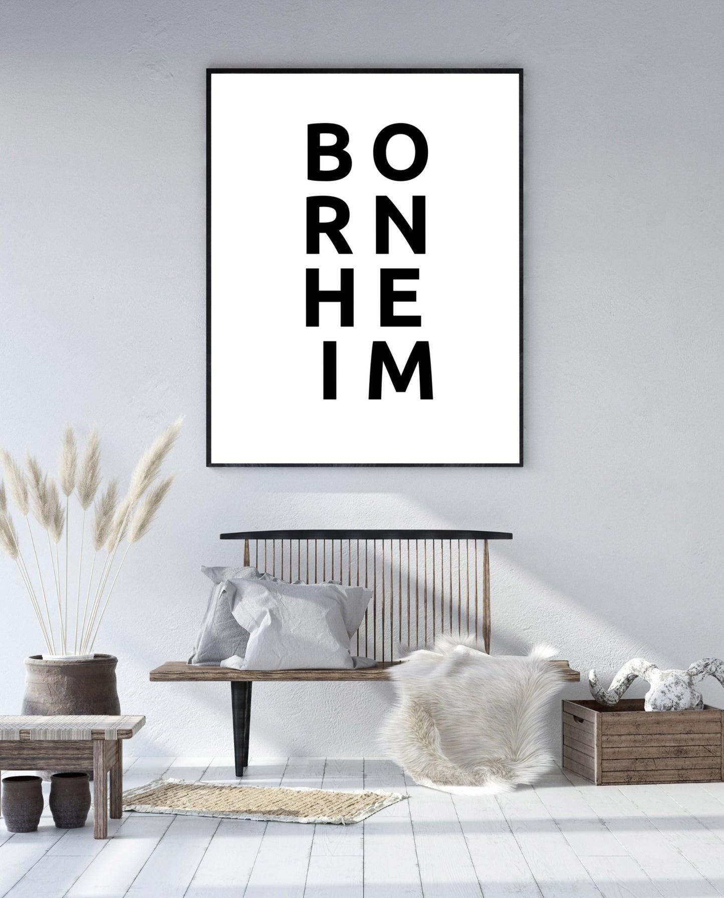 Poster Stadt BORNHEIM