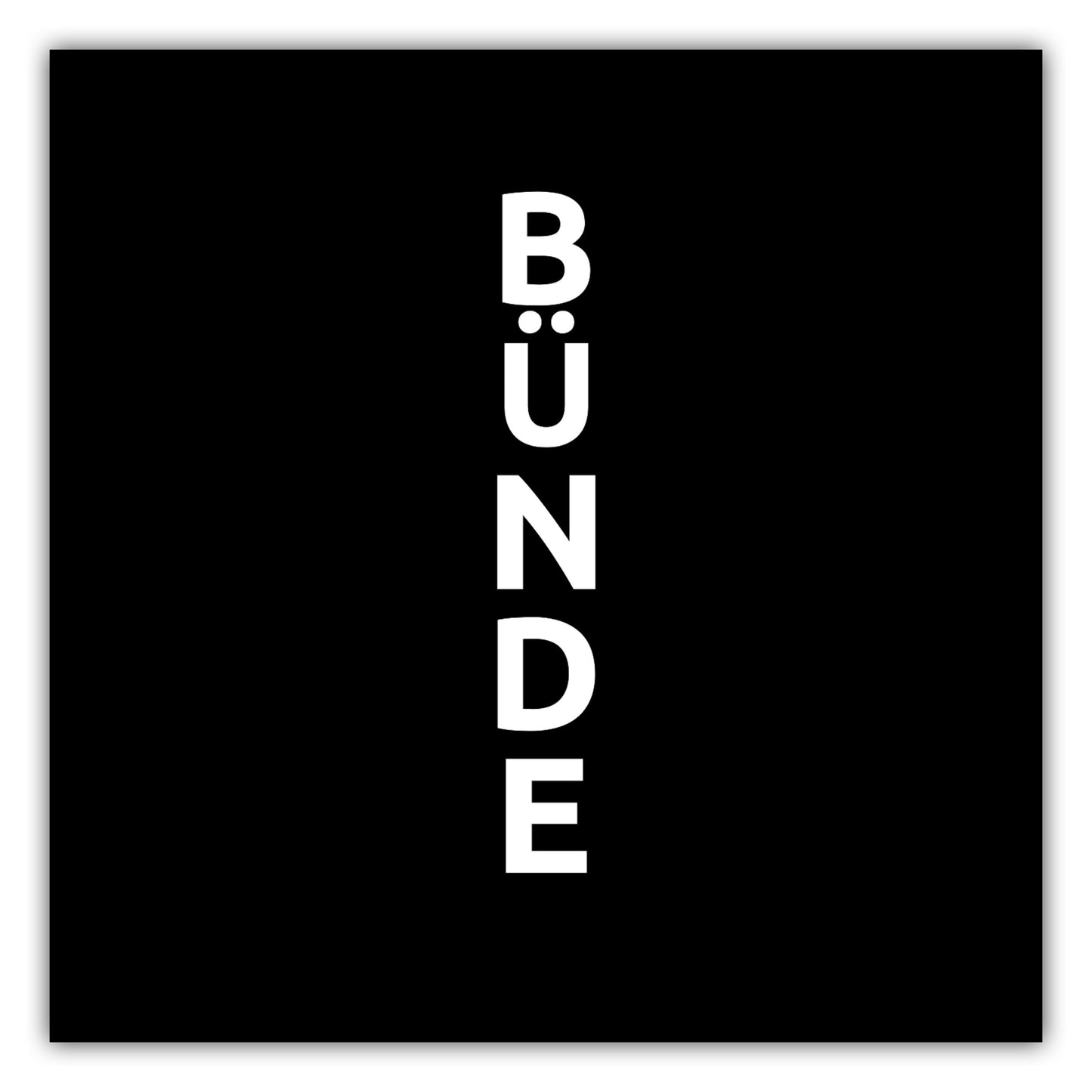 Poster Stadt BüNDE