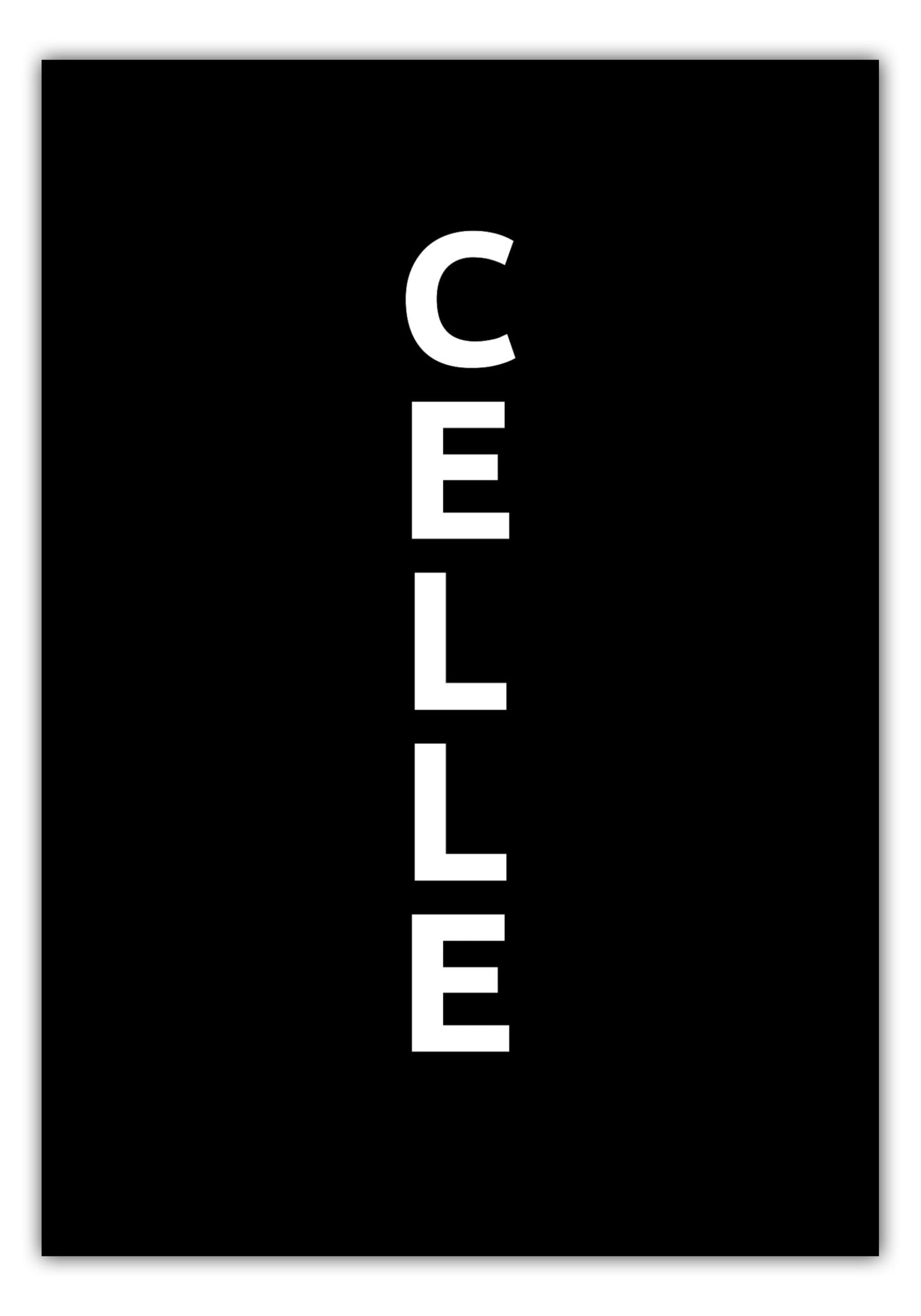 Poster Stadt CELLE