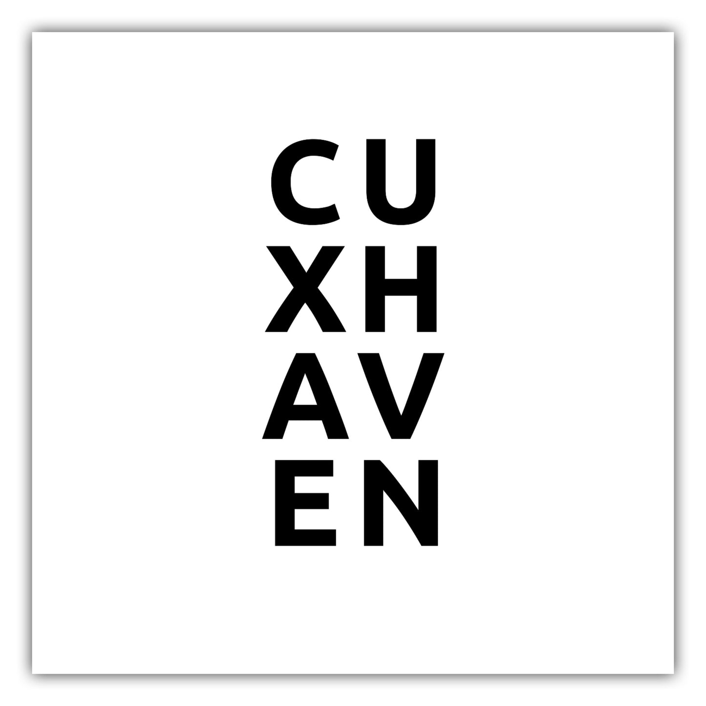 Poster Stadt CUXHAVEN