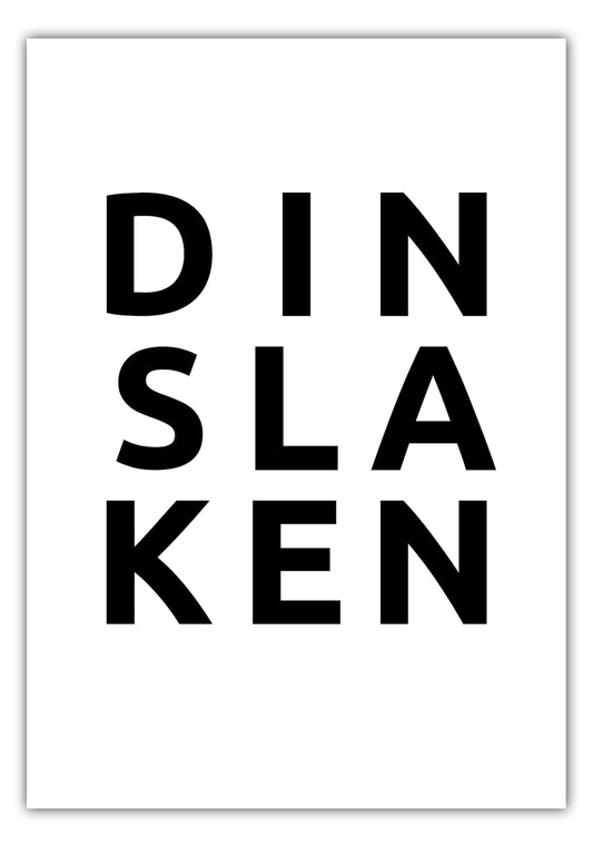 Poster Stadt DINSLAKEN