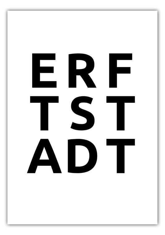 Poster Stadt ERFTSTADT