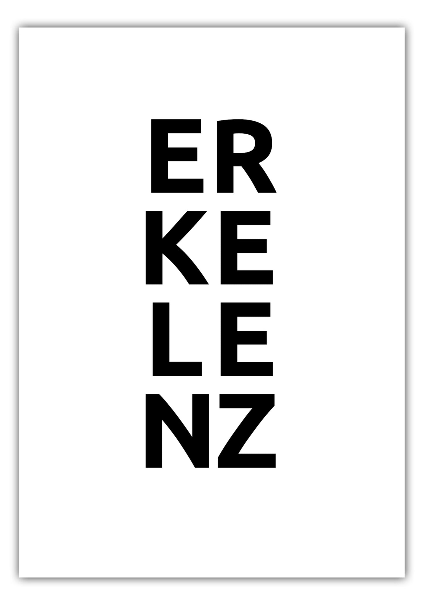 Poster Stadt ERKELENZ