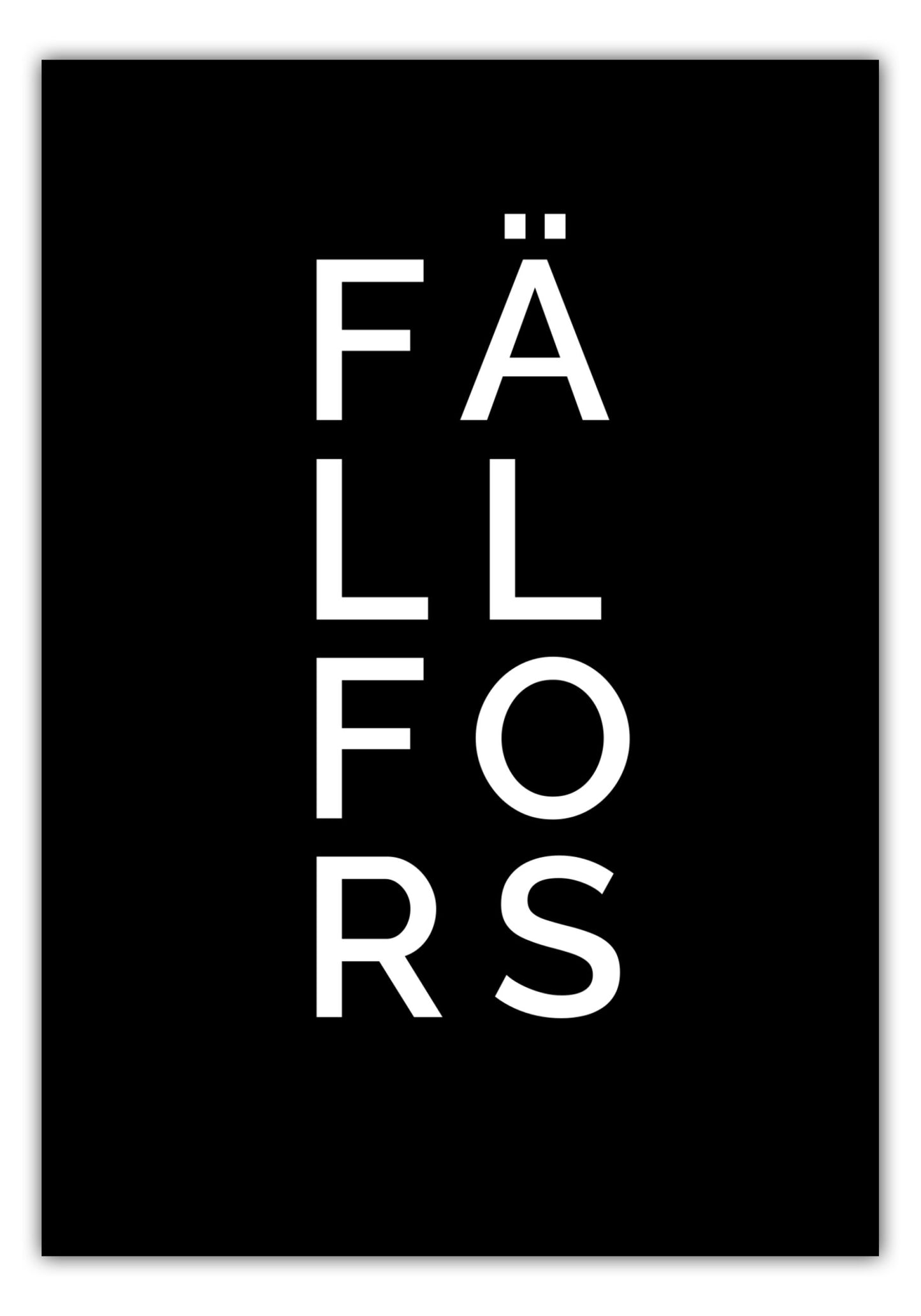 Poster Stadt Fällfors