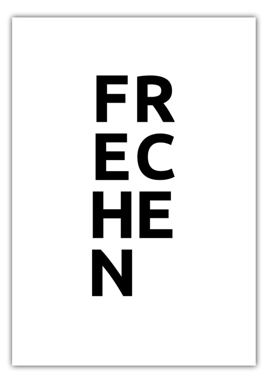 Poster Stadt FRECHEN