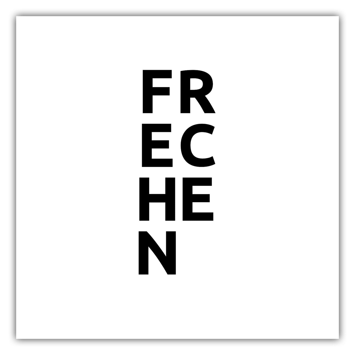 Poster Stadt FRECHEN