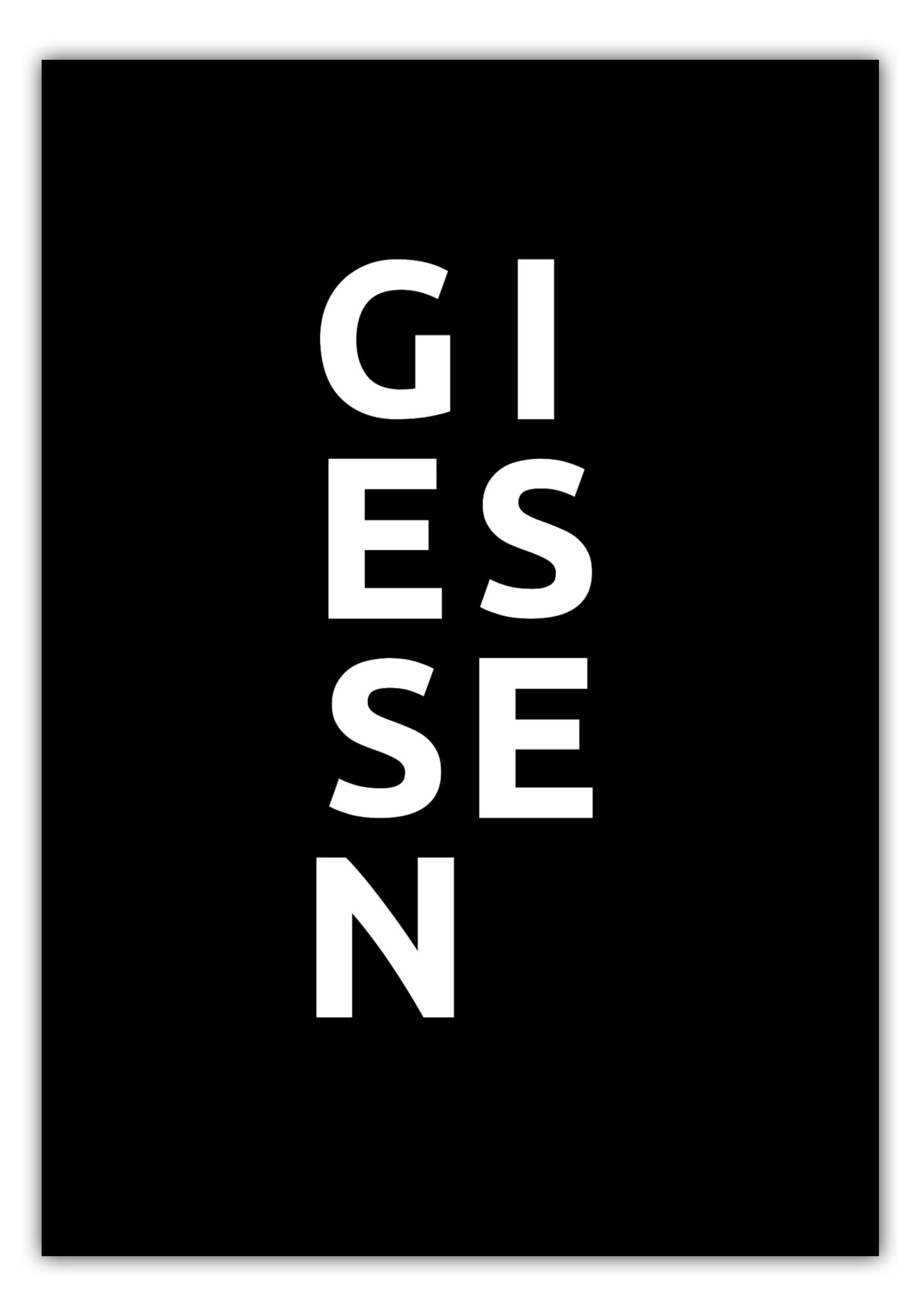 Poster Stadt GIEßEN