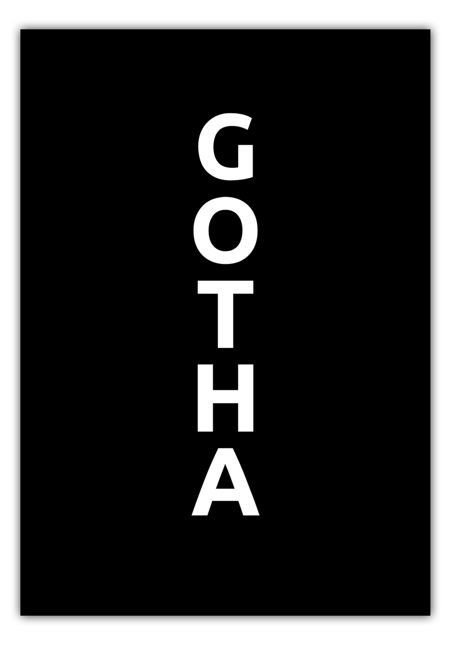 Poster Stadt GOTHA