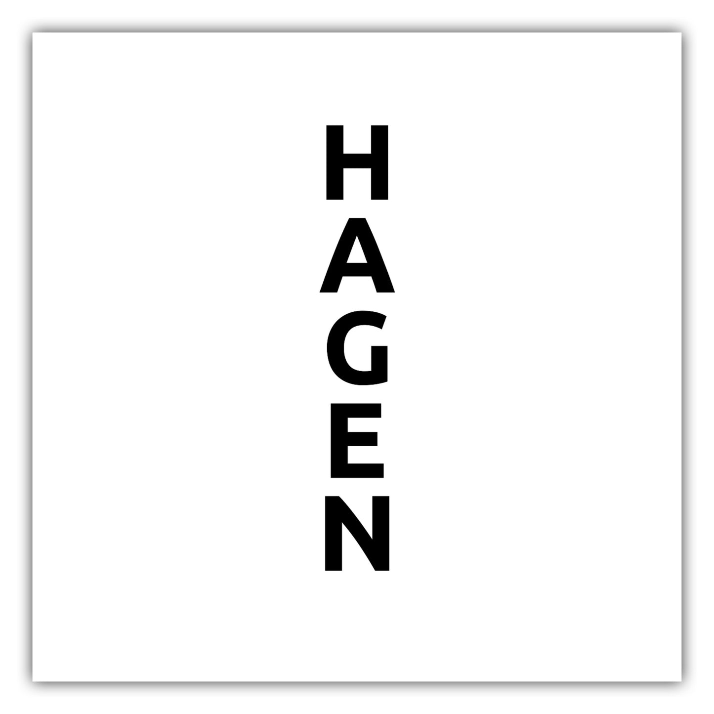 Poster Stadt HAGEN