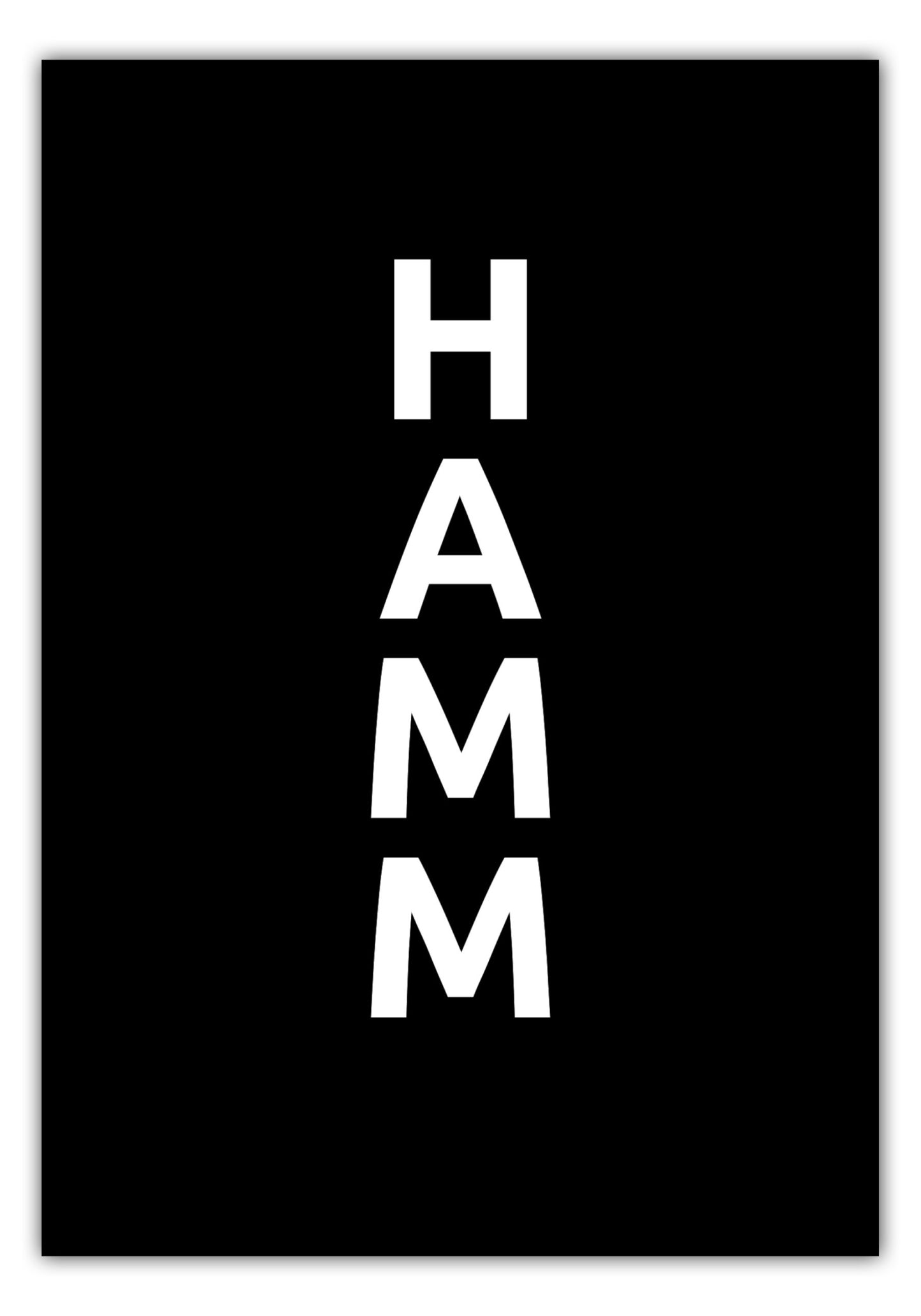 Poster Stadt HAMM