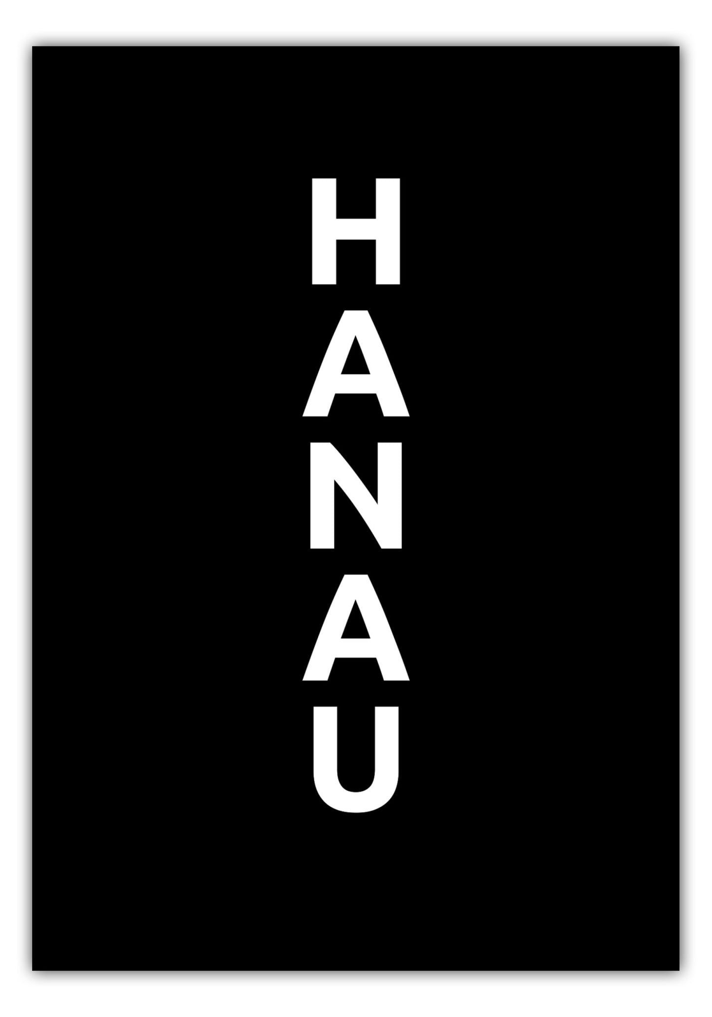 Poster Stadt HANAU