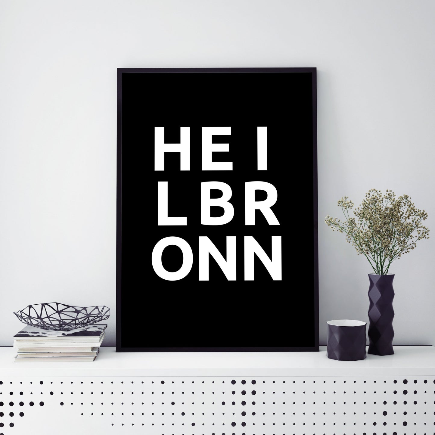 Poster Stadt HEILBRONN