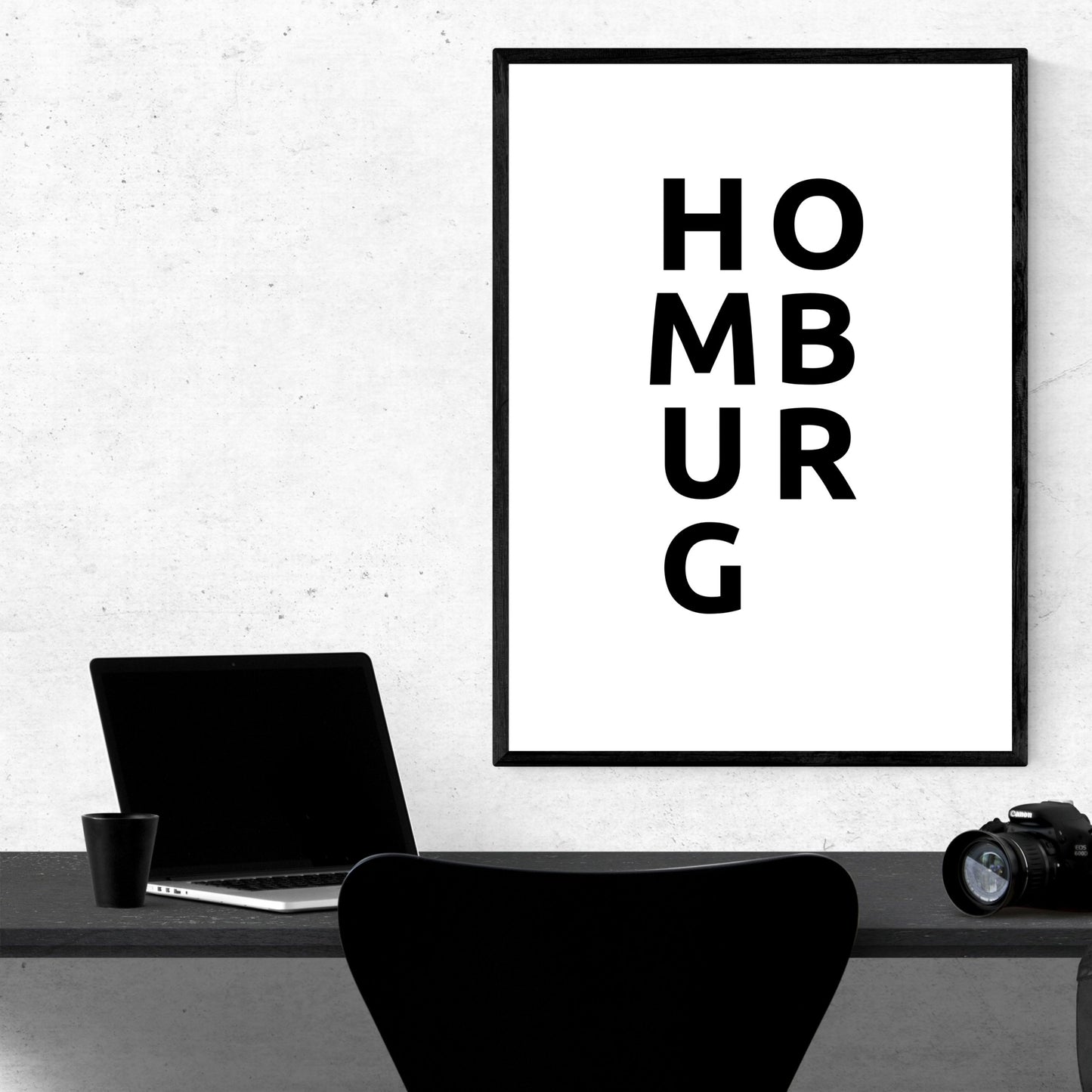 Poster Stadt HOMBURG