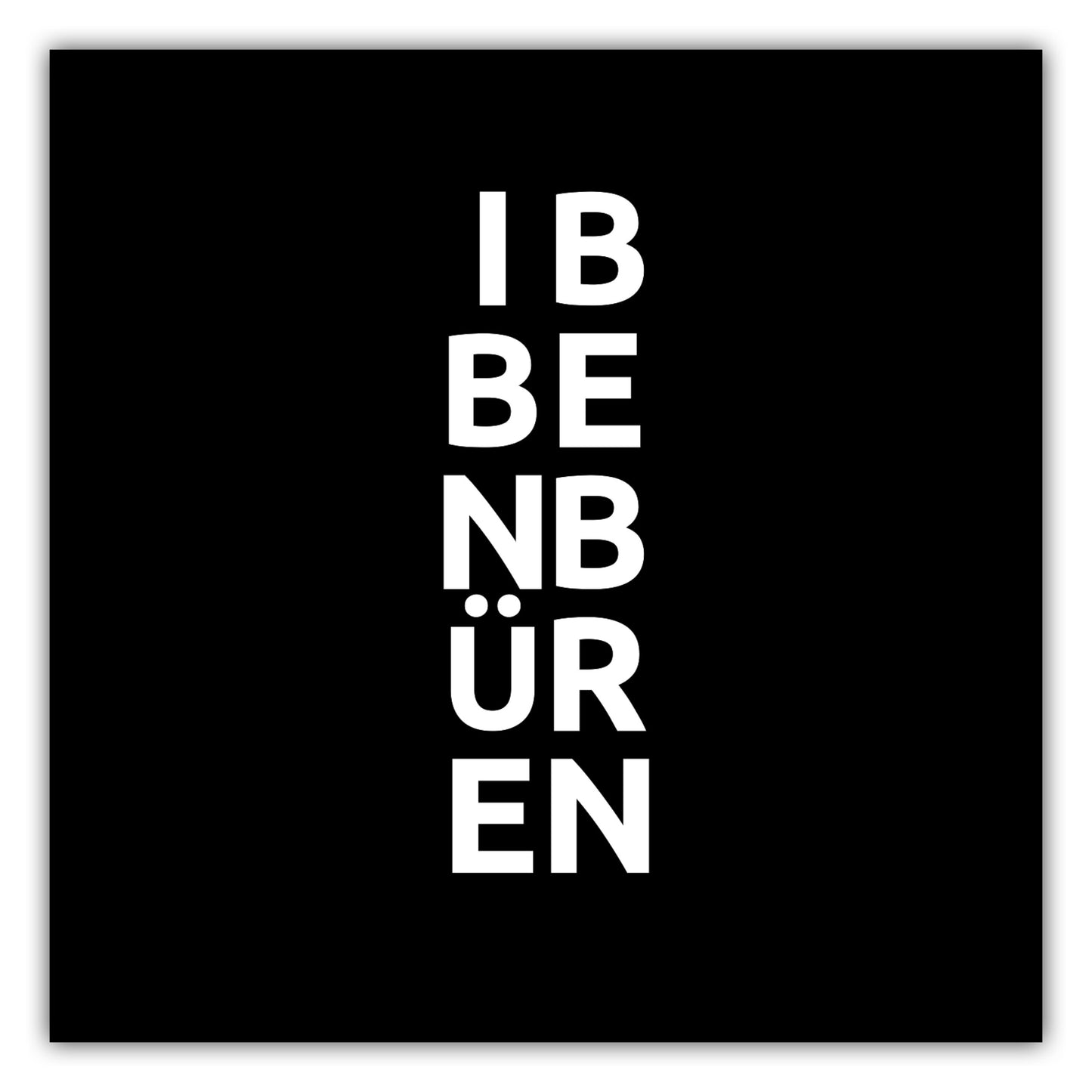 Poster Stadt IBBENBüREN